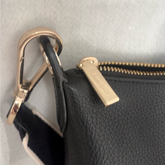 Kate Spade Black Crossbody Bag with Logo Strap - Picture 5 of 7